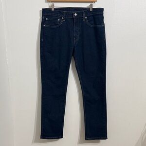 LEVI’S 511 Slim Fit Jeans Mens 34x30 Denim Dark Wash Classic Adult
